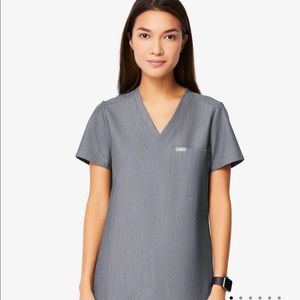 New with tags figs Catarina scrub top one pocket, size small. Graphite grey gray